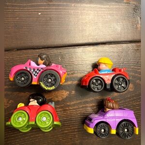 5 Little People Wheelies